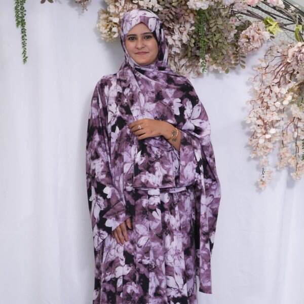 Aamra Printed Abaya
