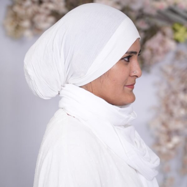 Sahar Cotton Cap [White]