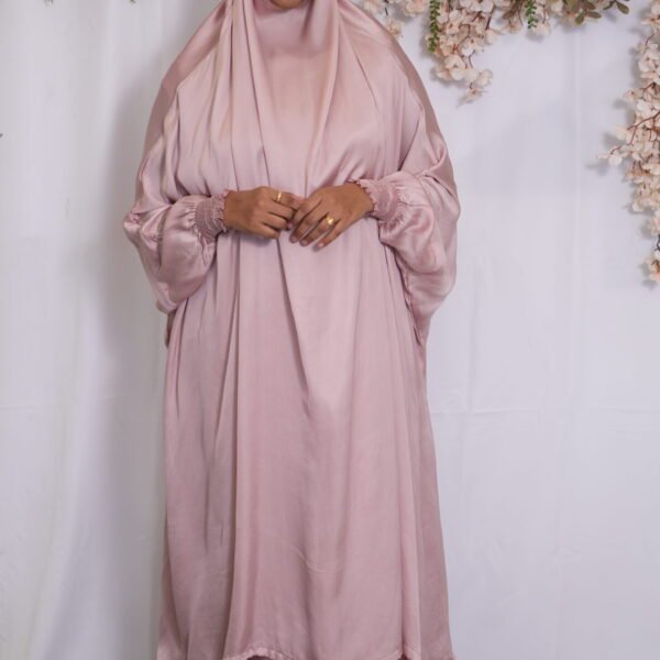 Modal satin - 2 Piece Jilbab