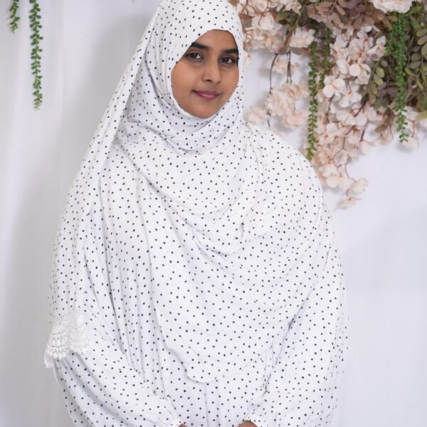 Asaan Attached Dupatta Abaya