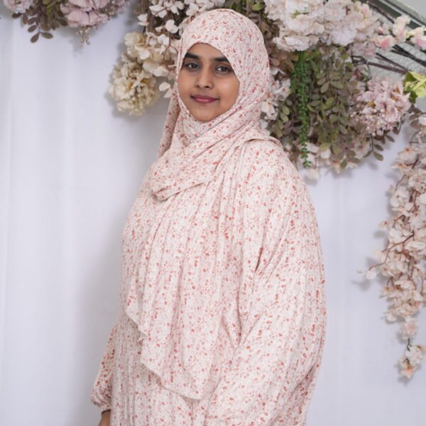 Asaan Attached Dupatta Abaya